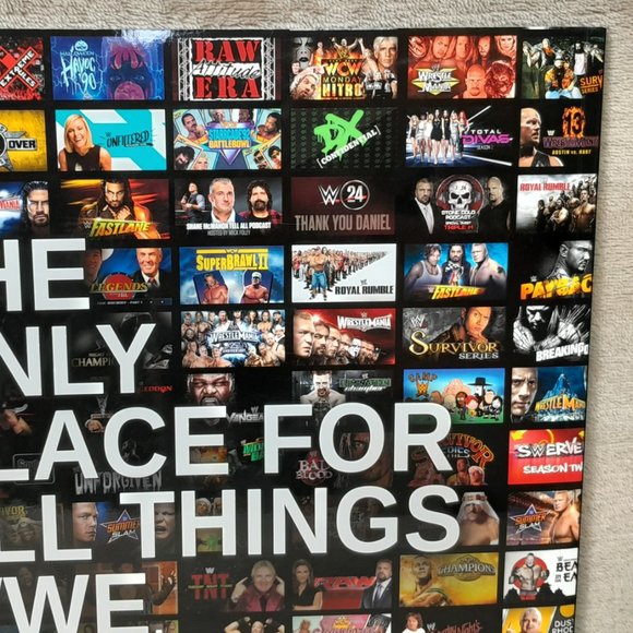 WWE Official Program 2016 With Poster Souvenir Event Wrestling - Picture 7 of 16